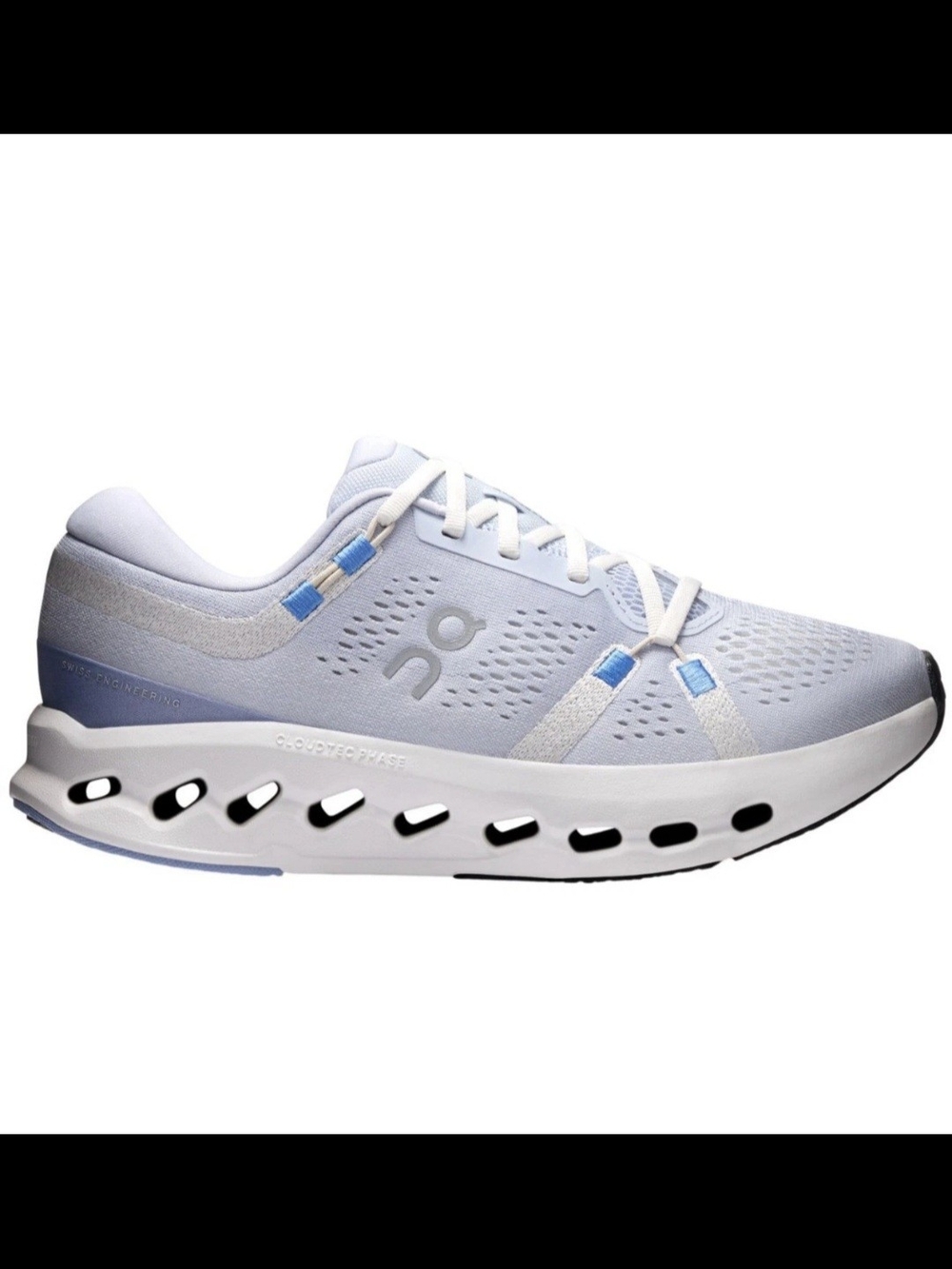 On Cloudsurfer 3WD10441203 Heather/White Women's Running Shoes Size 9.5